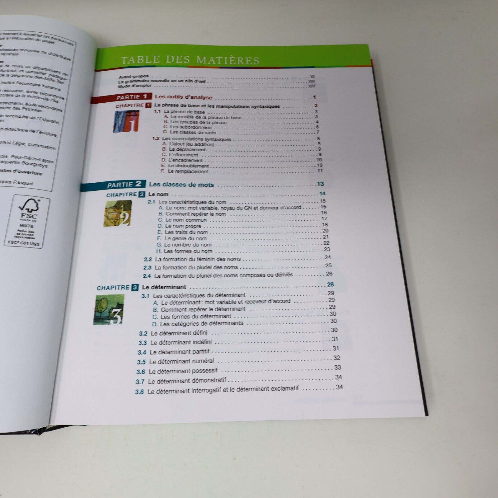 2015 Nouvelle Grammaire Pratique 2E Édition Myriam Laporte Ginette Rochon CEC HC