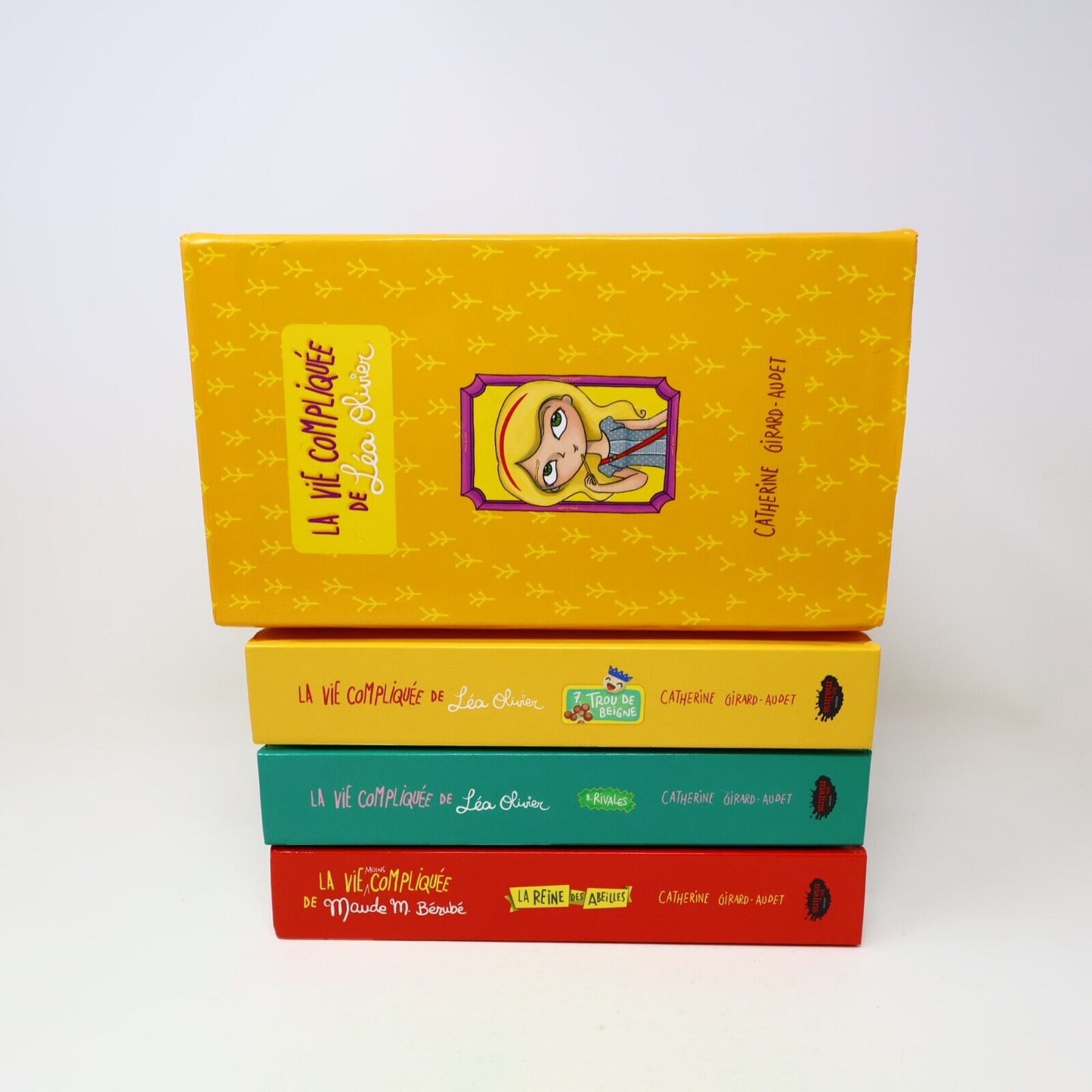 2016 La Vie Compliquée de Léa Olivier Coffret #3 de Catherine Girard-Audet Livre