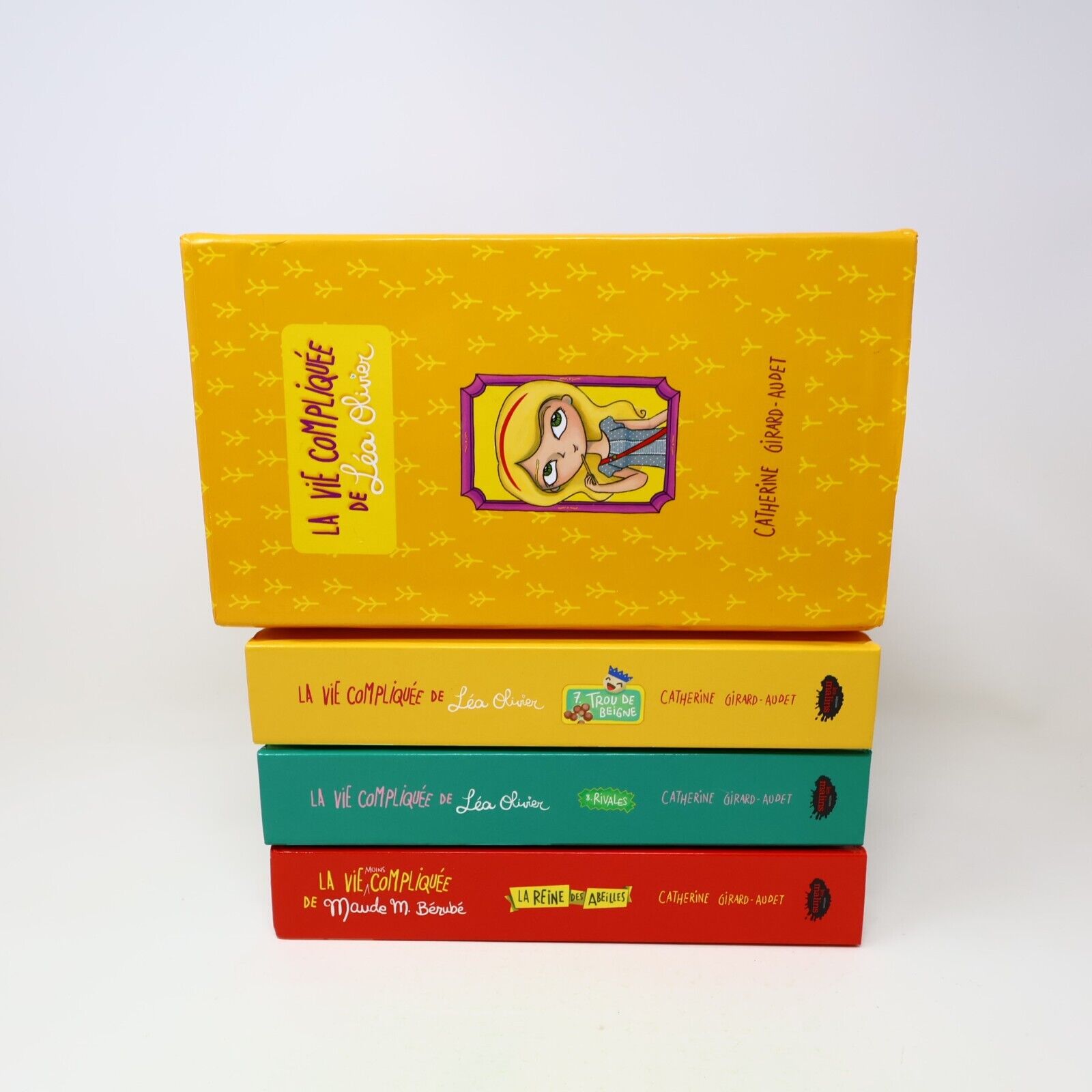 2016 La Vie Compliquée de Léa Olivier Coffret #3 de Catherine Girard-Audet Livre