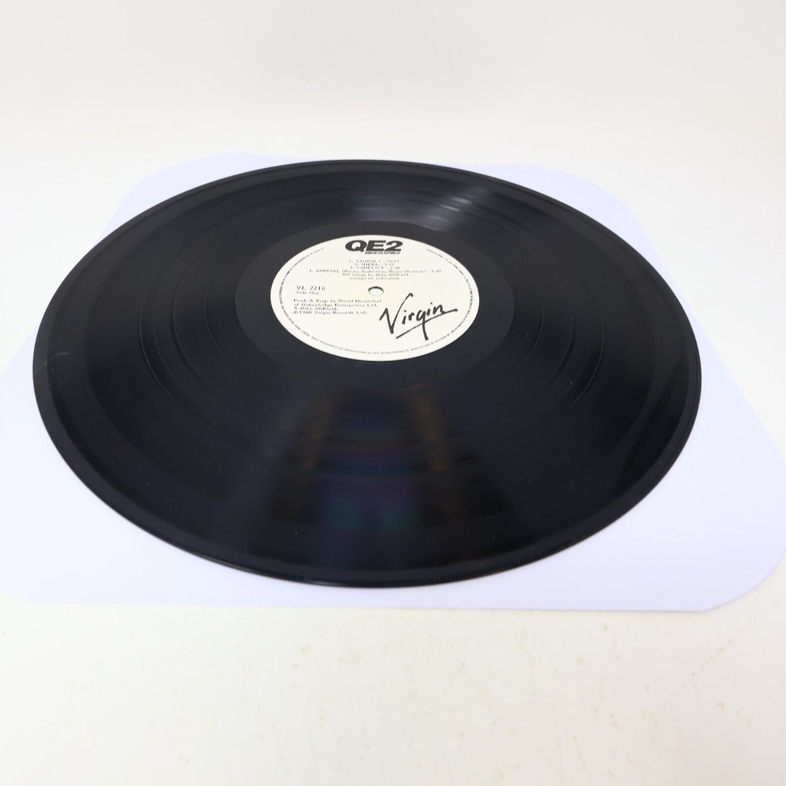 Mike Oldfield QE2LP Record 1980 Canada Virgin VL-2216 Arrival Wonderful Land EX