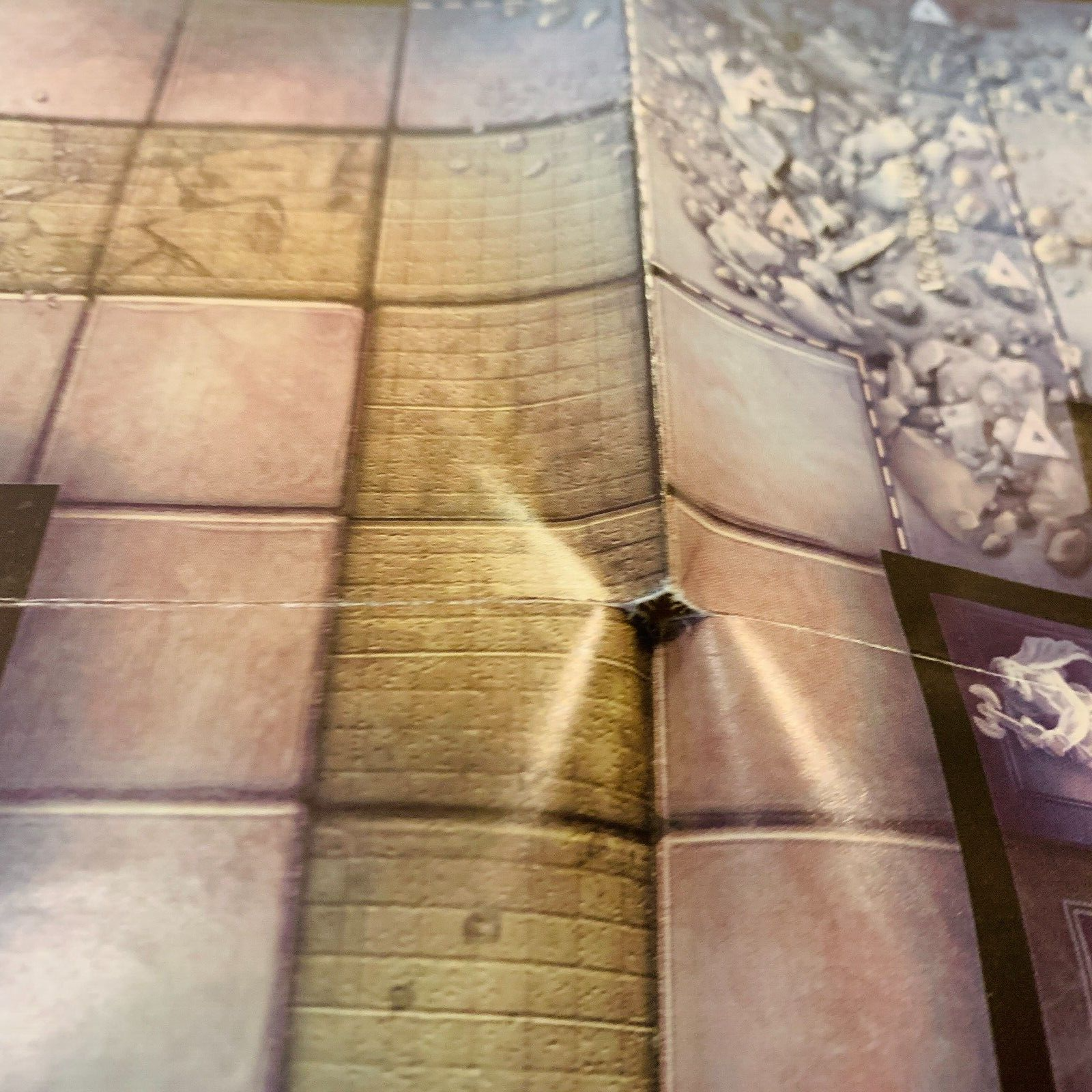 2006 Broken DemonGate Battle Map for Miniatures Game Dungeons & Dragons D&D WOTC