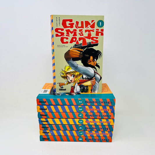 Gunsmith Cats #1-8 de Kenichi Sonoda Série Glénat Complète Français Lot Mangas
