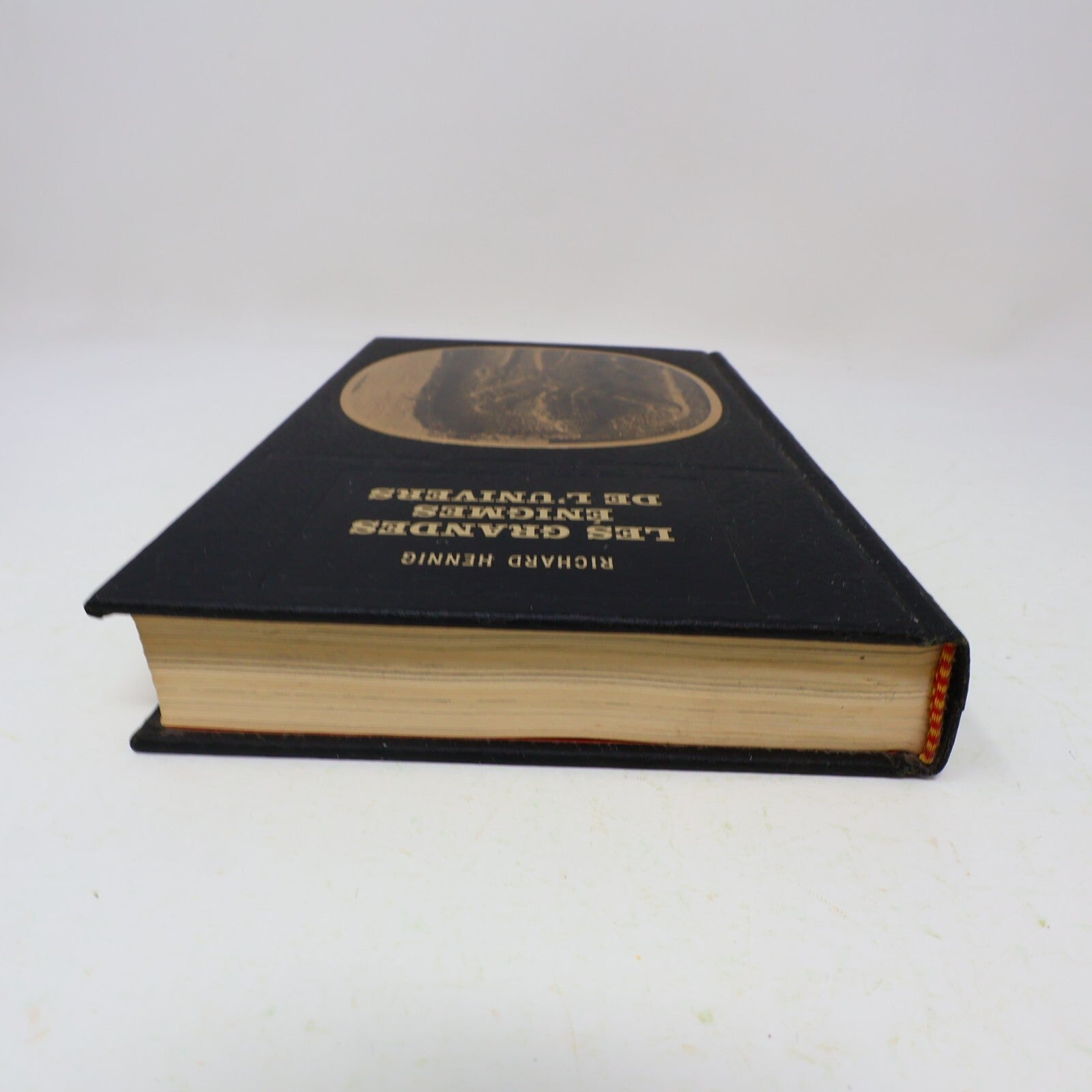 1975 Les Grandes Énigmes de l'Univers Richard Hennig Ésotérisme Tchou Français