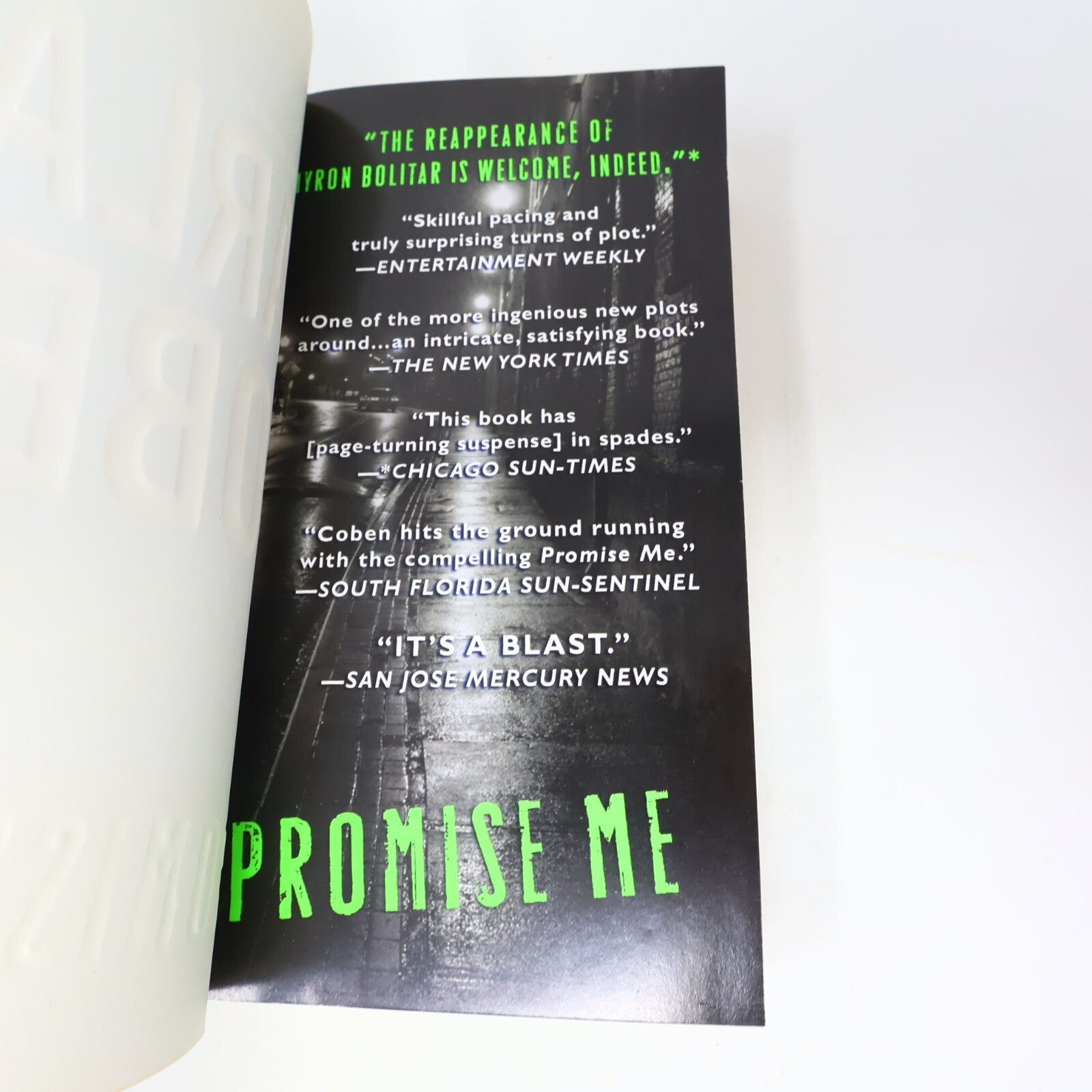 2007 Promise Me Harlan Coben Signet Thriller 1st Print Paperback Book 2000s PB