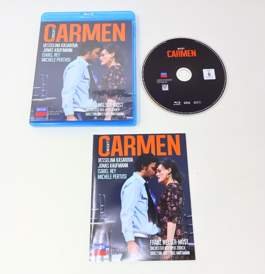 Bizet Carmen Blu-Ray Jonas Kaufmann Vesselina Kasarova Franz Welser-Most Zurich