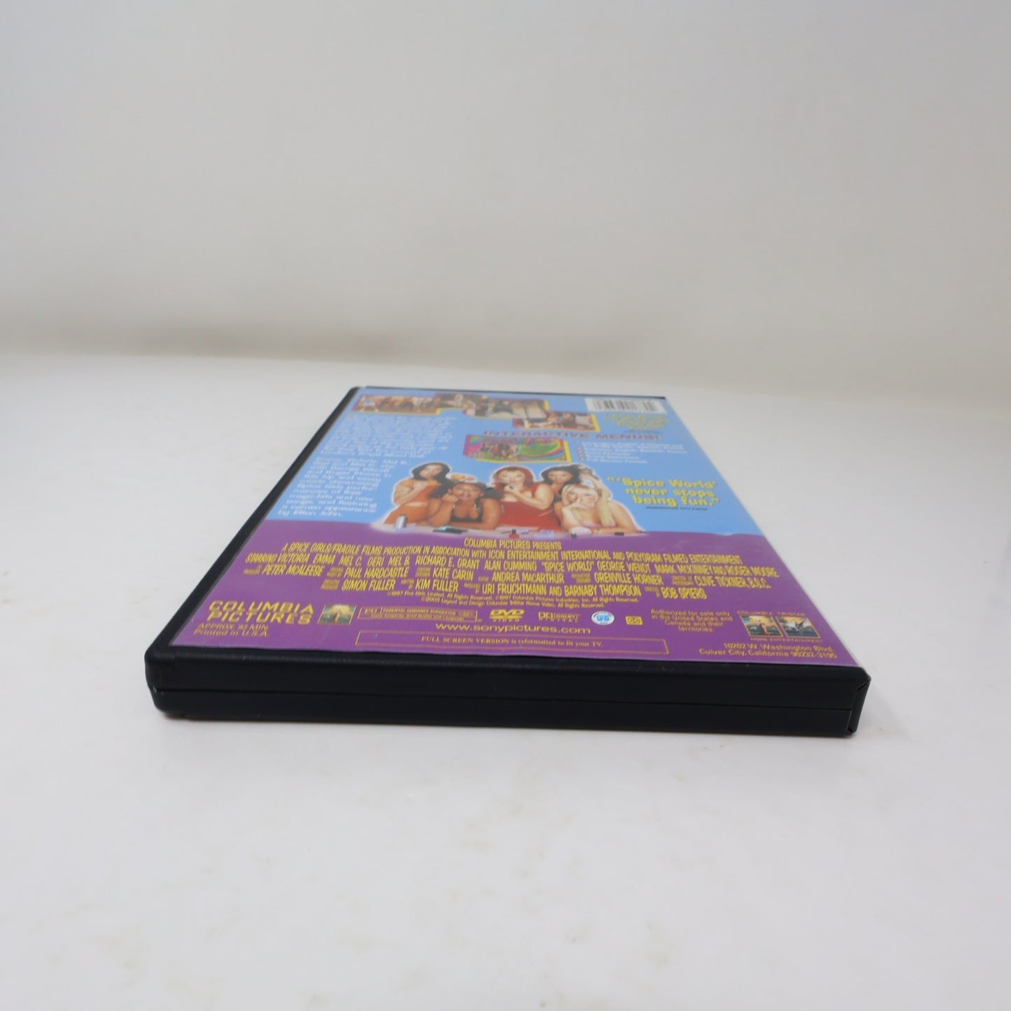 Spice World DVD The Spice Girls Movie Mel B/Victoria Beckham/Emma Bunton 1997