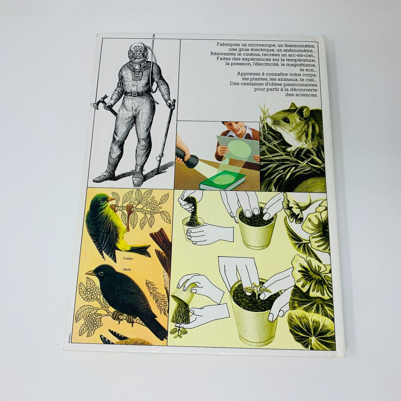 1980 L'Atelier du Jeune Scientifique en Français Family Scientist French HC 80s