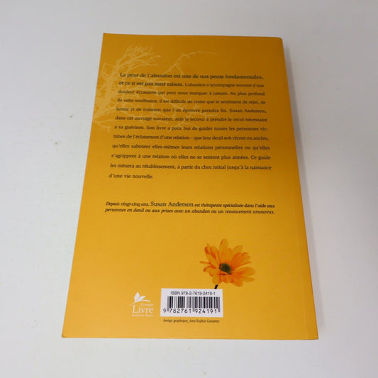 2009 Survivre à la Peine d'Amour Susan Anderson Psychologie Deuil Couple Livre