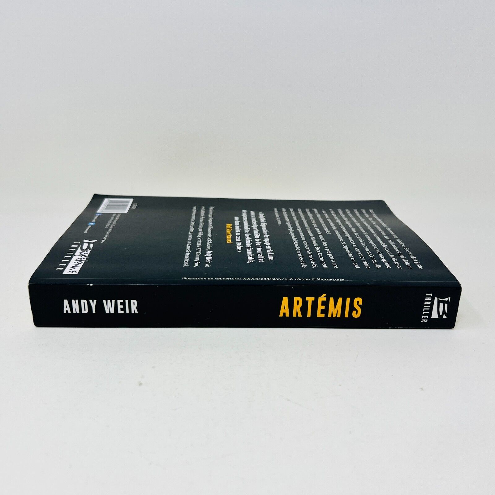 2018 Artémis de Andy Weir Bragelonne Thriller Science-fiction Français/French PB