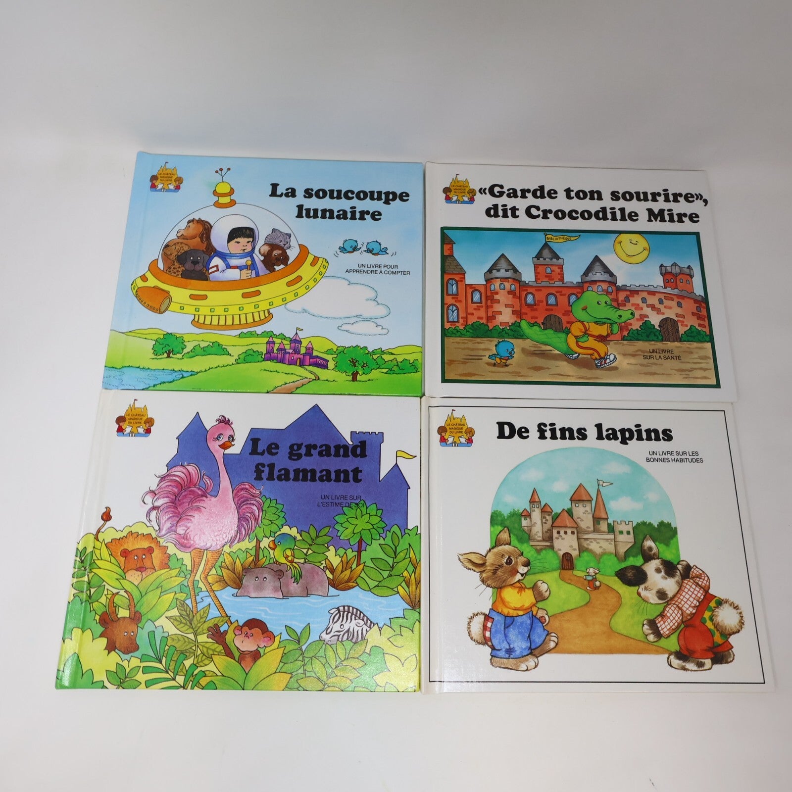 Le Château Magique du Livre Lot 26 Livres Jane Belk Moncure Français Grolier HC
