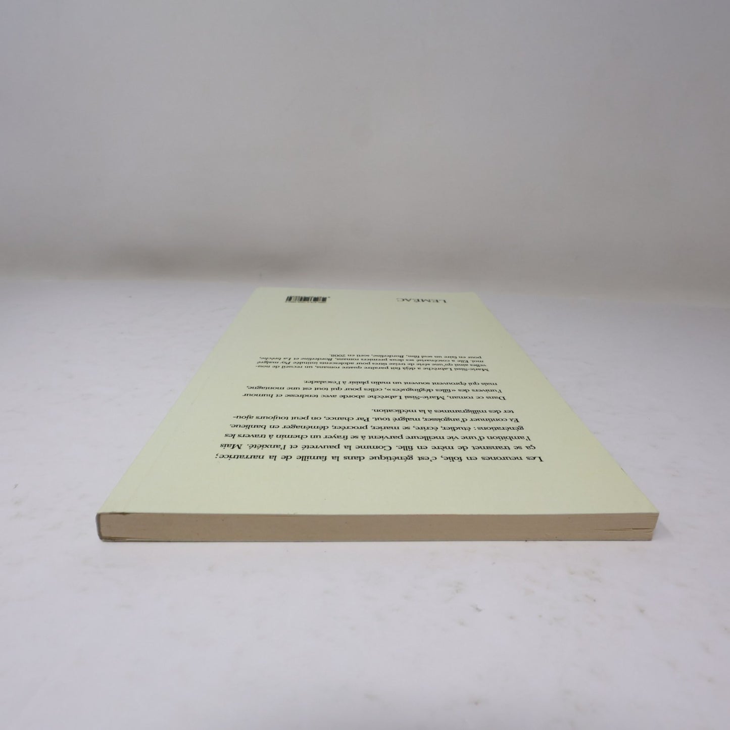 225 Milligrammes de Moi Marie-Sissi Labrèche Leméac 2021 PB Français French Book