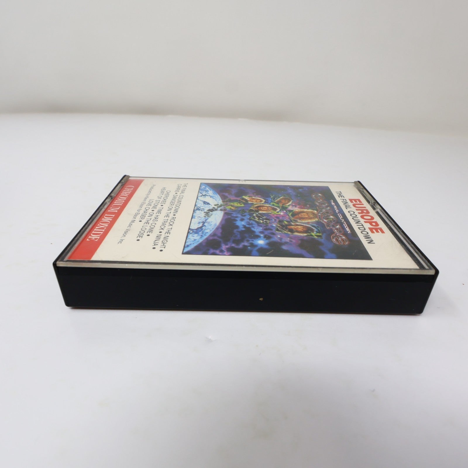Europe The Final Countdown Cassette Rock Carrie/On The Loose 1986 FET-40241