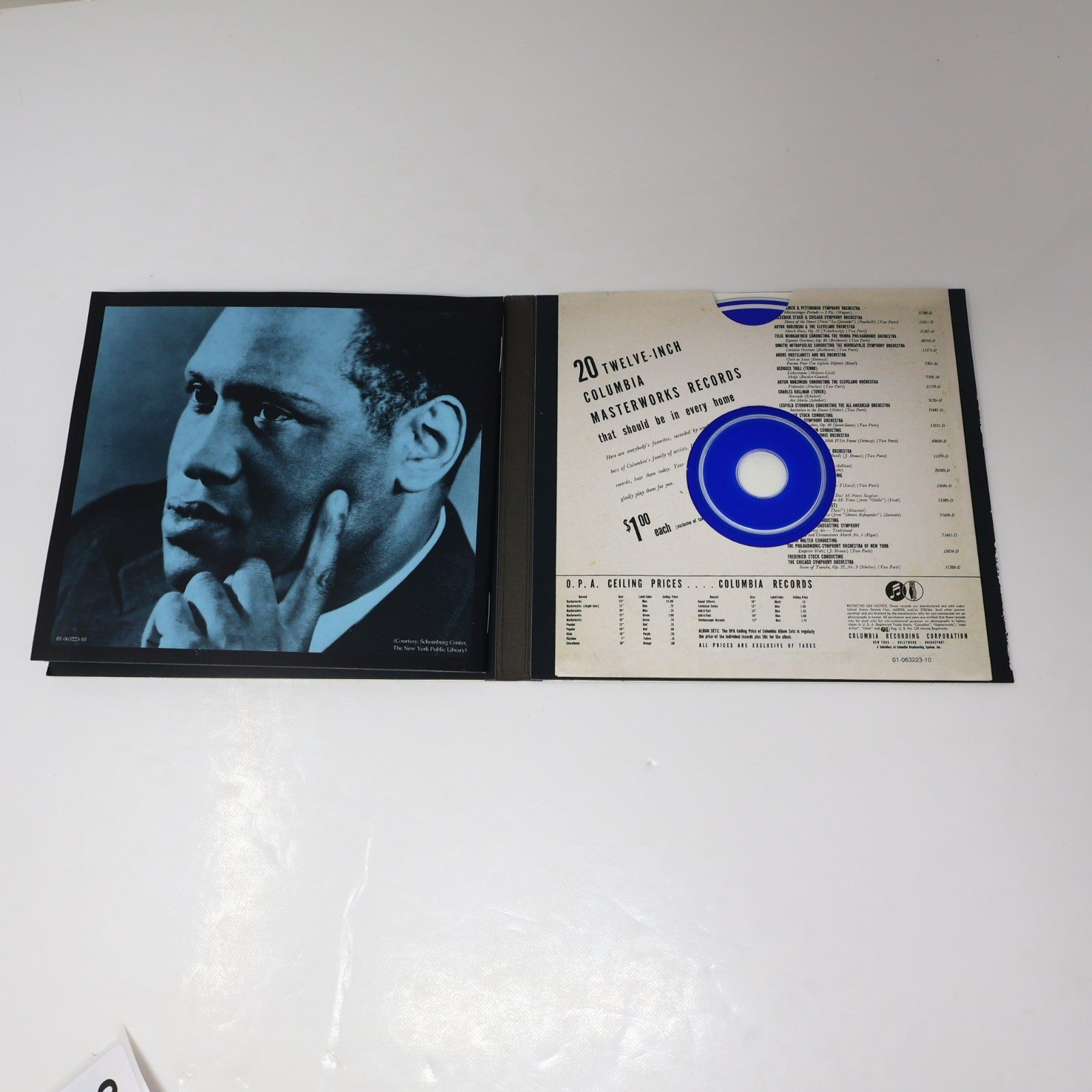 Paul Robeson Songs of Free Men CD Sony Classical MHK 63223 Balm In Gilead