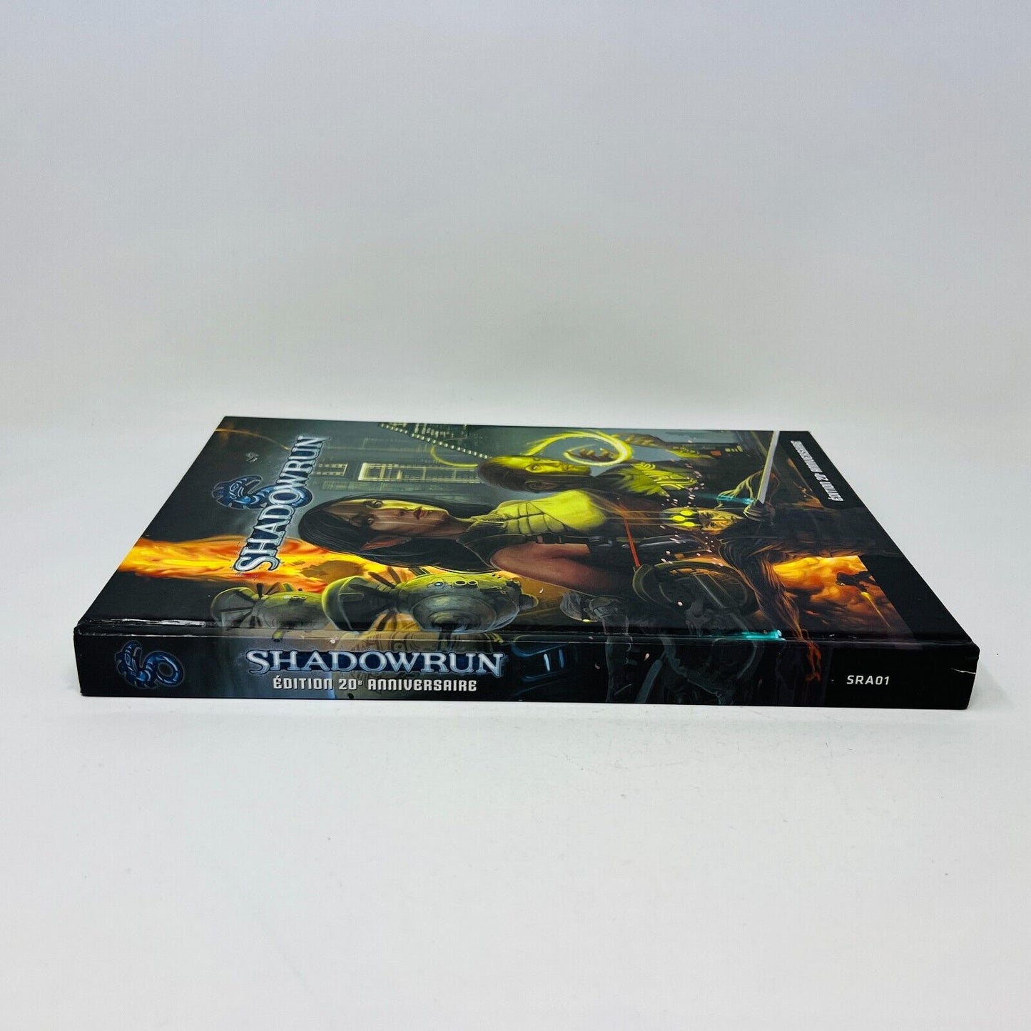 2009 Shadowrun Édition 20ème Anniversaire Livre en Français/French Hardcover RPG
