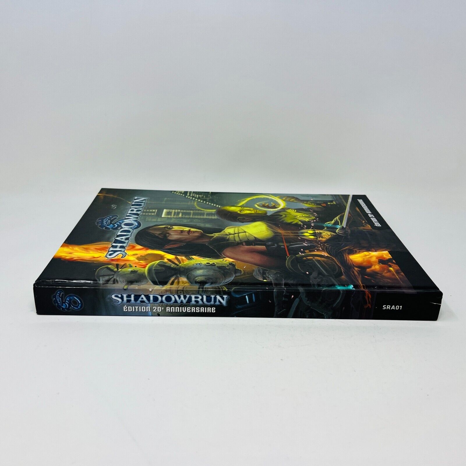 2009 Shadowrun Édition 20ème Anniversaire Livre en Français/French Hardcover RPG
