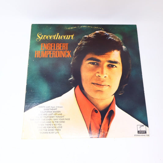 Engelbert Humperdinck Sweetheart LP Record Vinyl 1971 Canada Parrot XPAS 71043