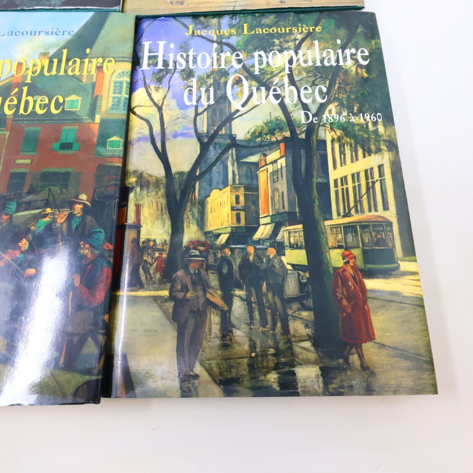 Lot 4 Livres Histoire Populaire du Québec #1-4 Jacques Lacoursière Français HC
