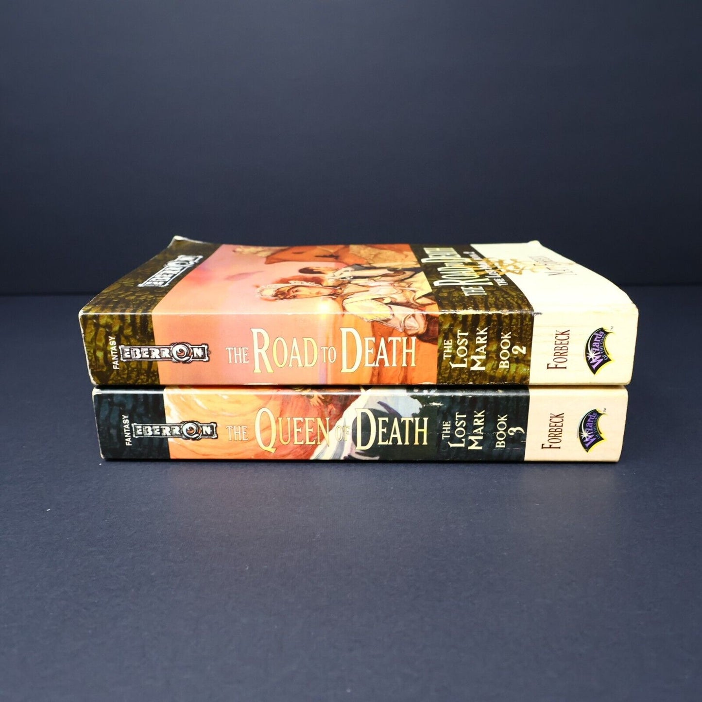 Lot 2 Books The Lost Mark #2-3 Eberron Matt Forbeck Fantasy WOC Paperback PB
