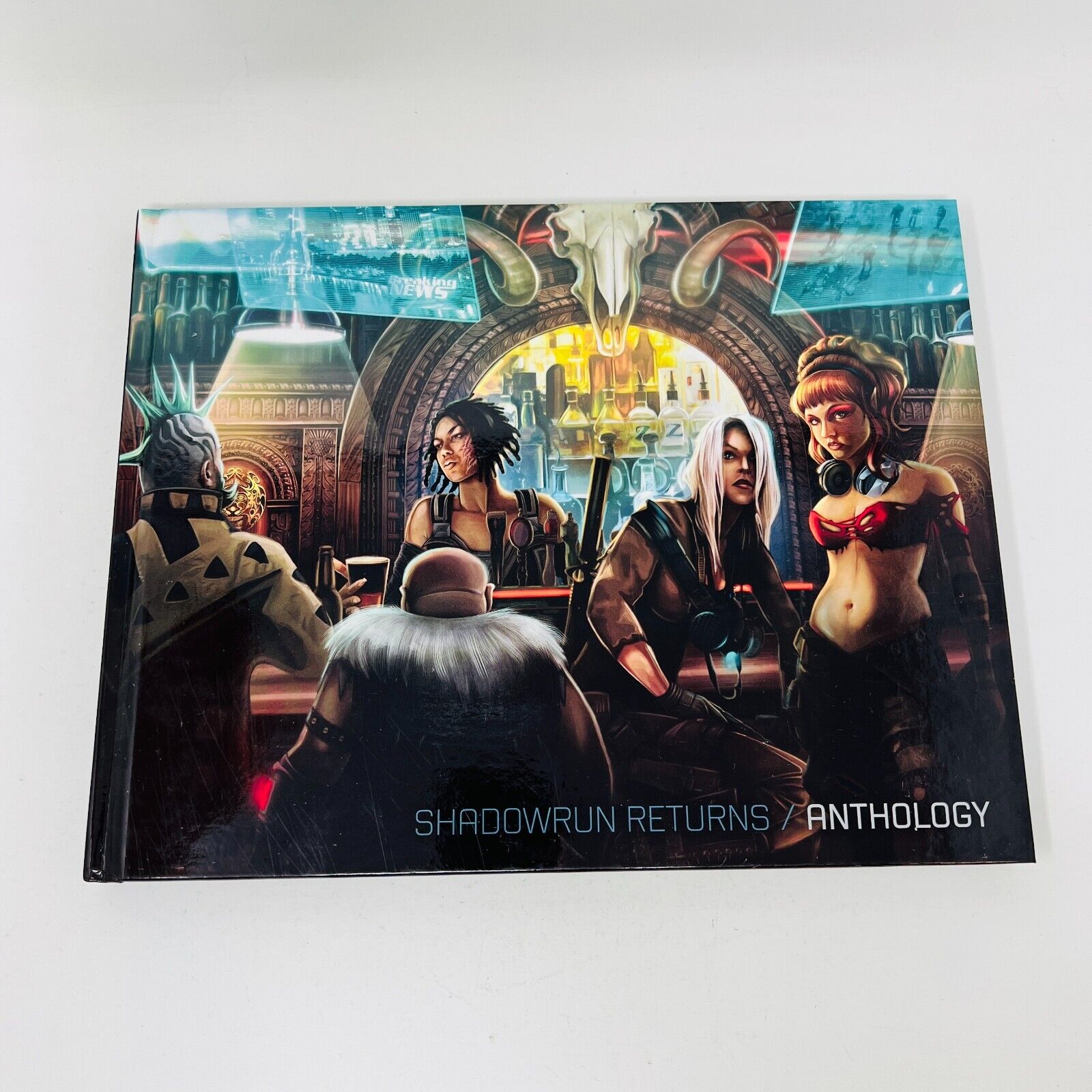 Shadowrun Returns Anthology Book by Jordan Weismann Hardcover HC Kickstarter