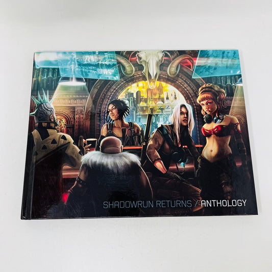 Shadowrun Returns Anthology Book by Jordan Weismann Hardcover HC Kickstarter