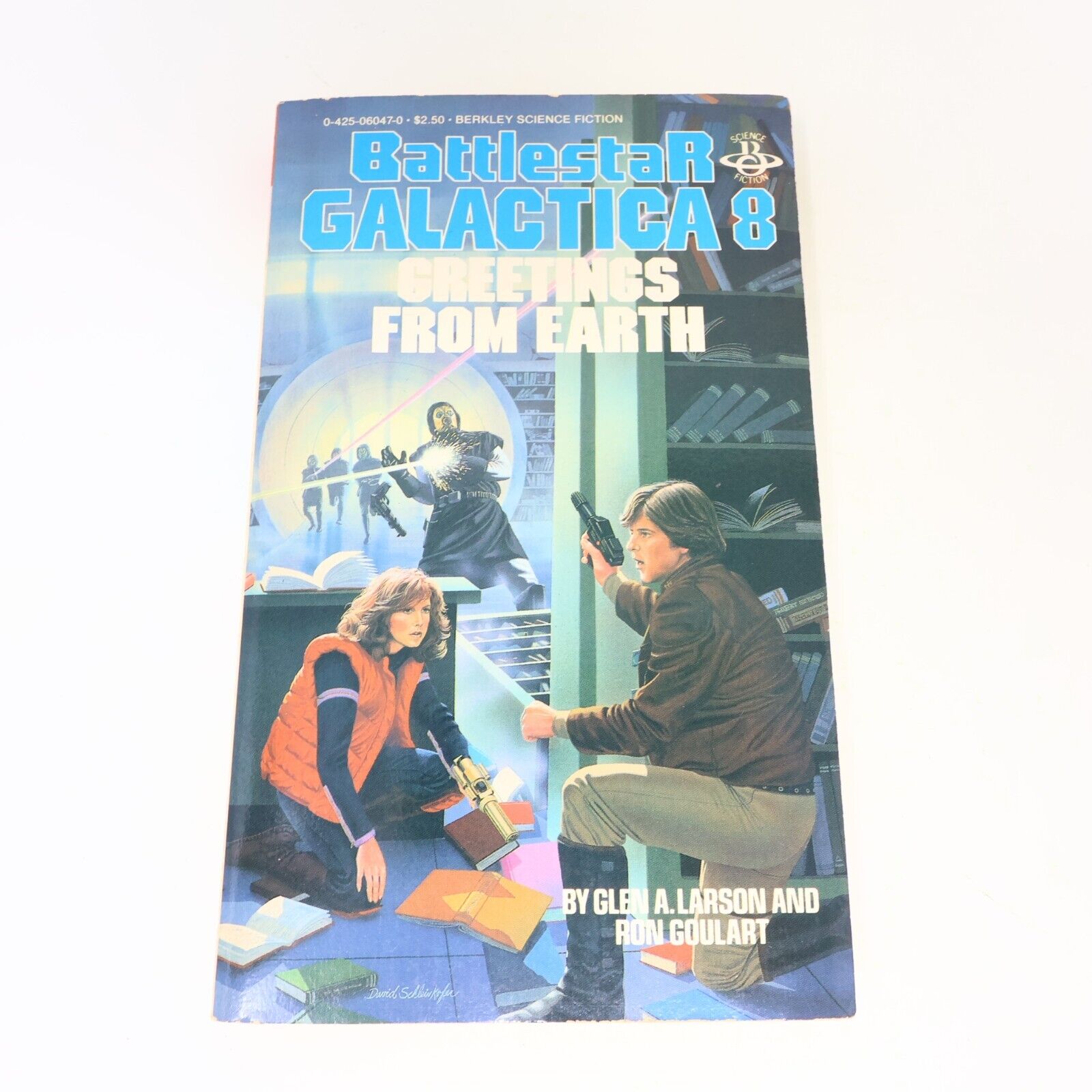 1983 Battlestar Gallactica #8 Greetings From Earth Larson/Goulart Berkley PB 80s