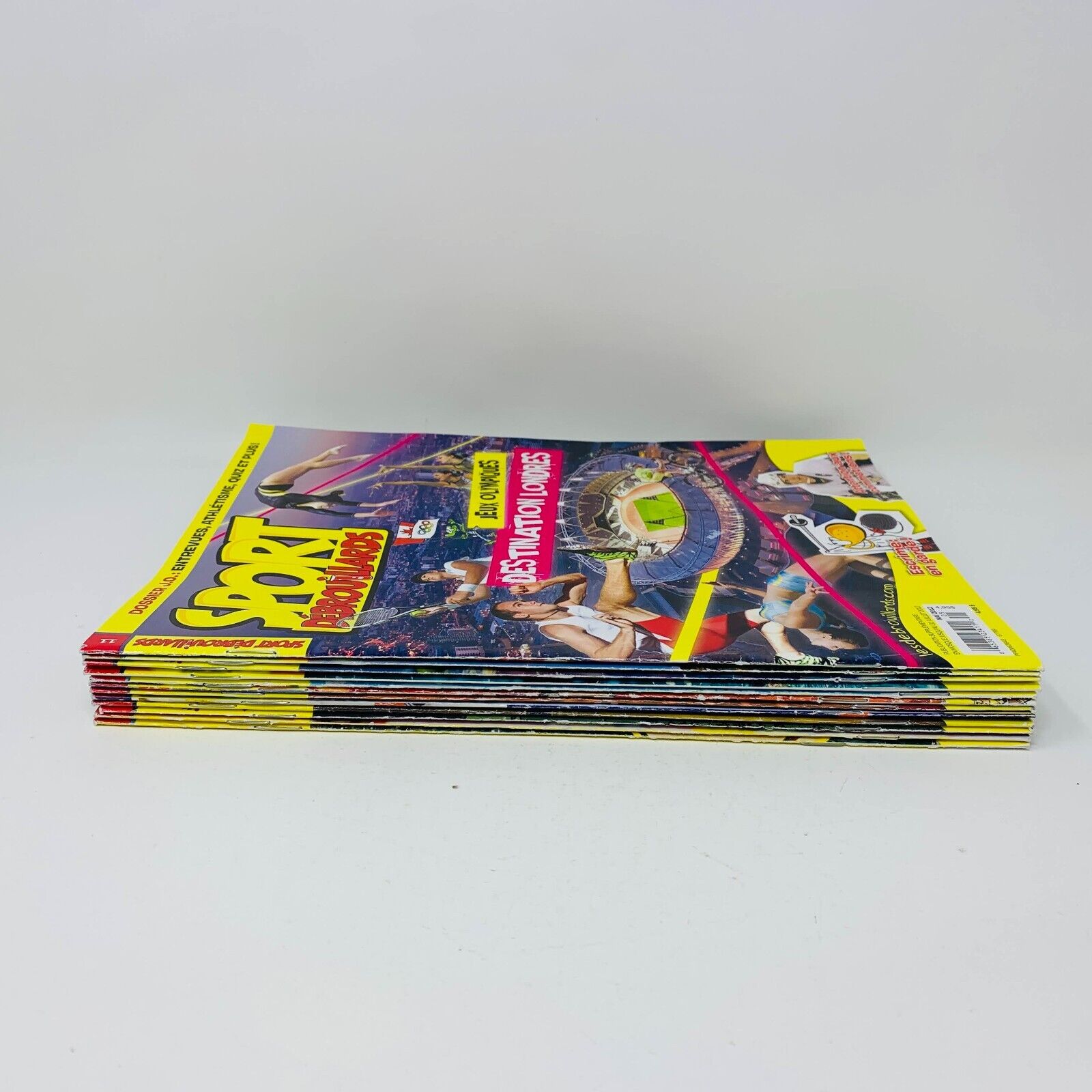 Sport Débrouillards 12 Magazines Enfants Français 2012-16 Années Incomplètes Lot