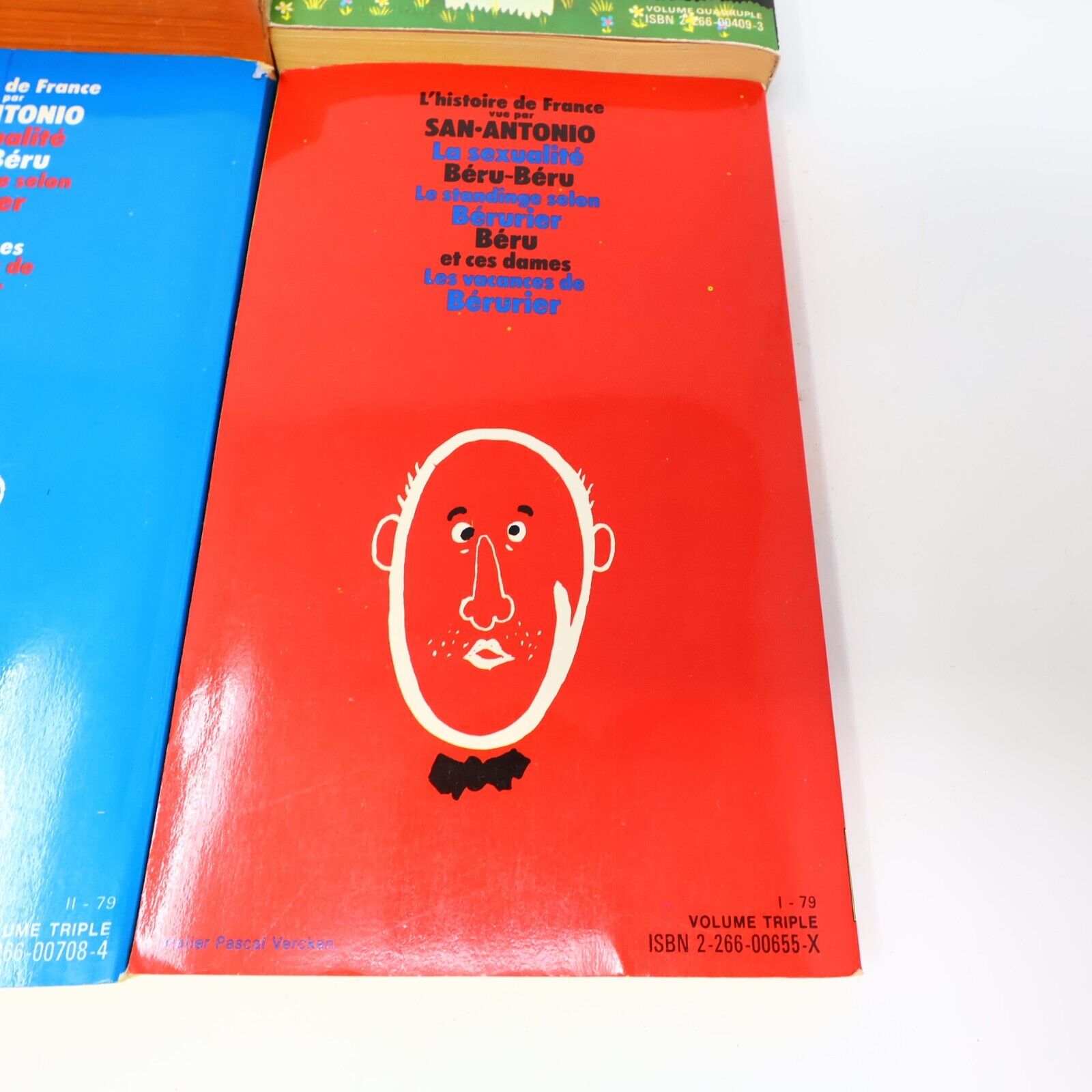 San-Antonio Les Con #1-2 Béru-Béru La Sexualité Lot 4 Livres Français French 70s
