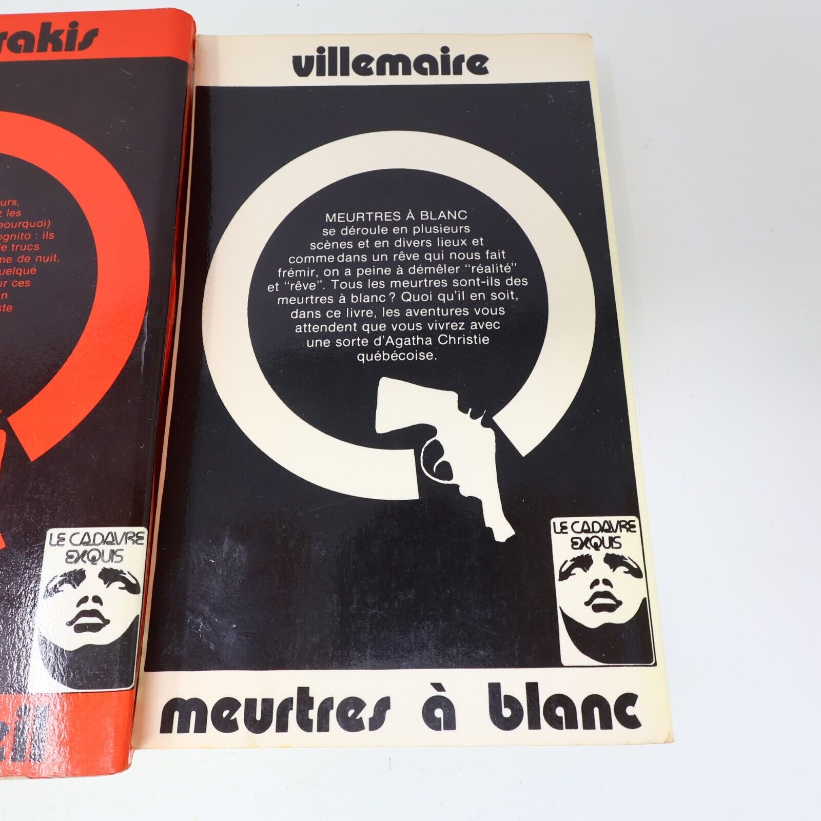 Le Cadavre Exquis #1-2, 4 Lot 3 Livres Villemaire Voukirakis Gazounaud Français