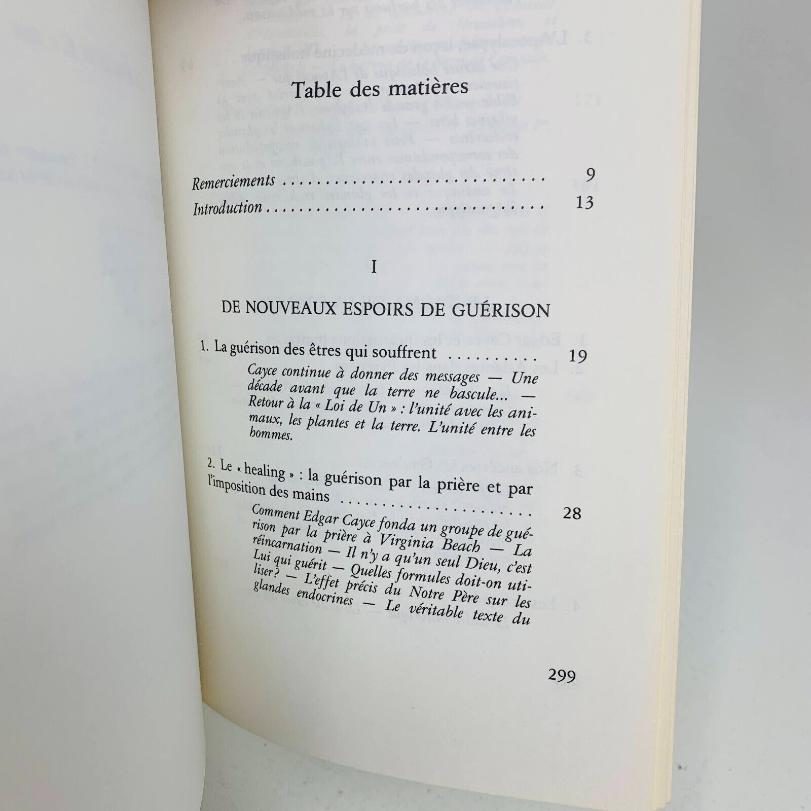 1987 L'Univers d'Egar Cayce Tome II 2 Les Énigmes de l'Univers Robert Laffont