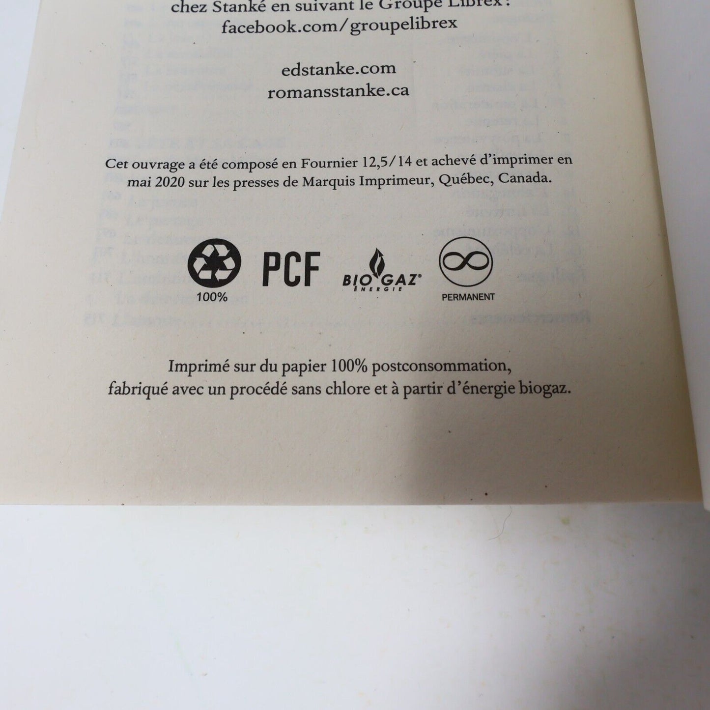 2018 La Bête Intégrale David Goudreault Littérature Québécoise Roman Stanké PB