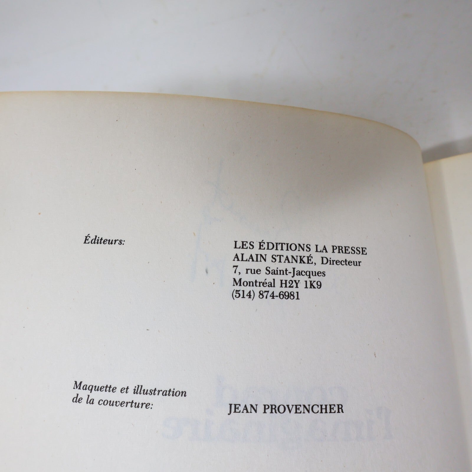 1974 Conrad l'Imaginaire Eric Martel La Presse Fantasy Fantastique Québec Livre
