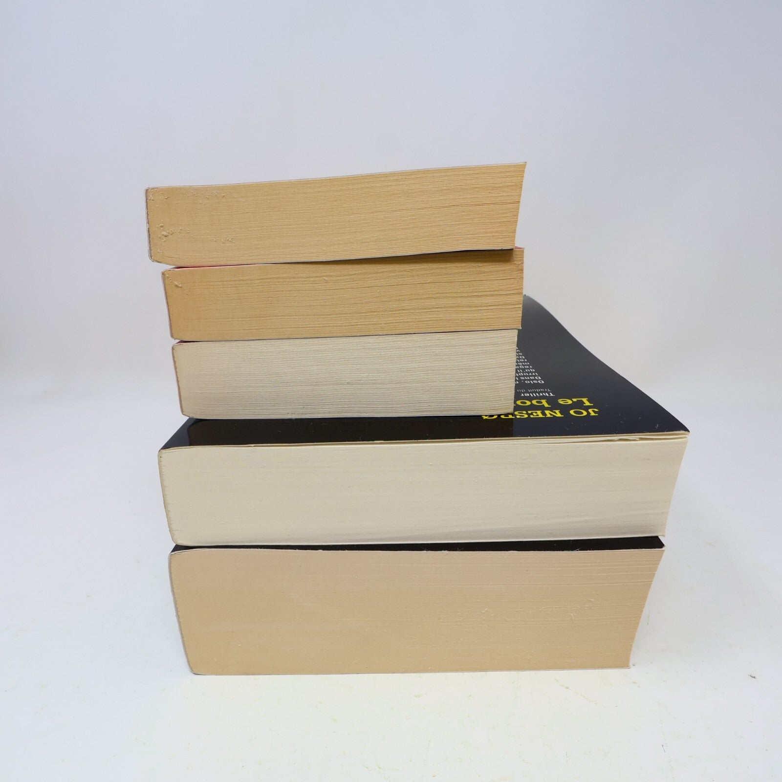 Jo Nesbø Lot 5 Livres Léopard/Rouge-Gorge/Cafards/Bonhomme de Neige Français PB