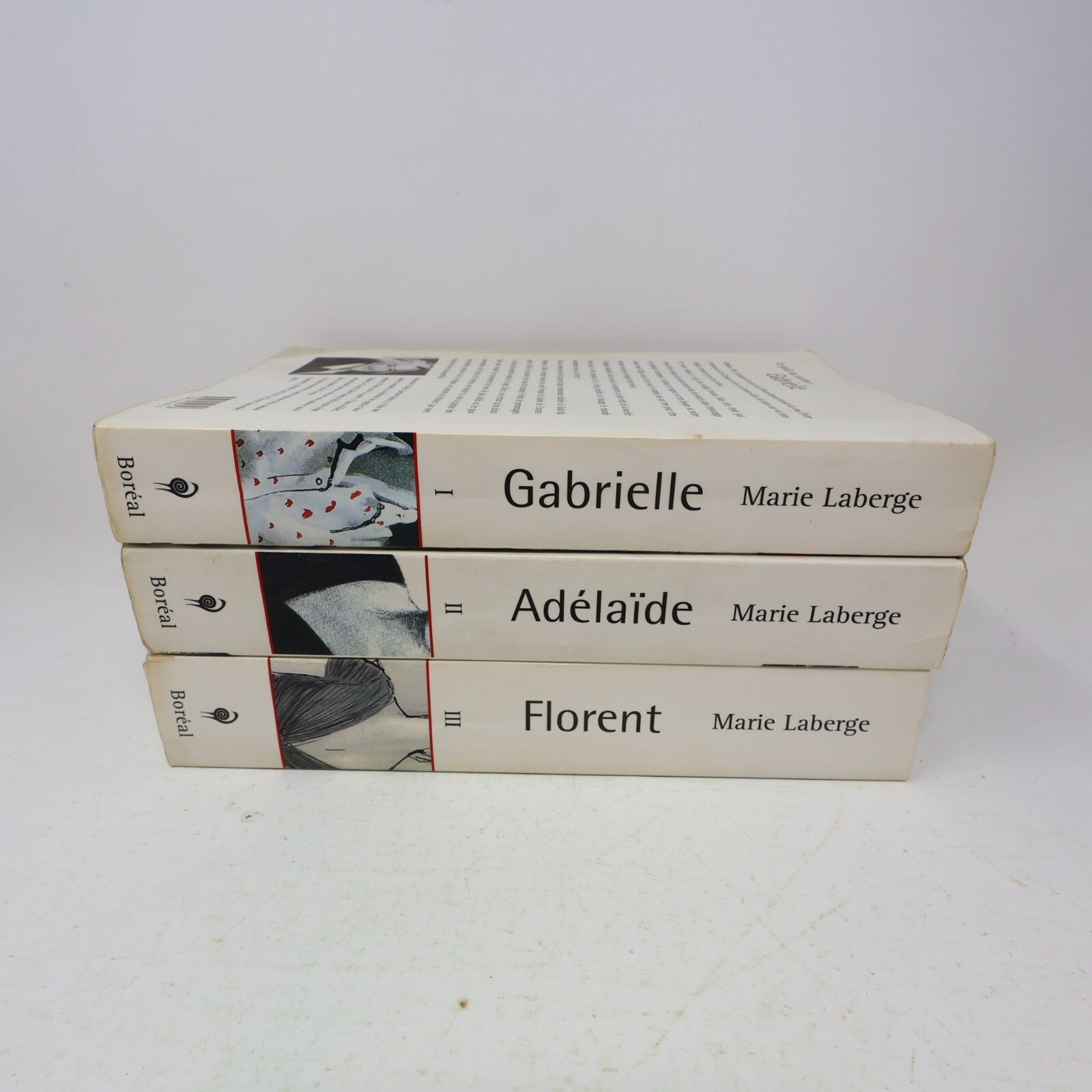 Le Goût du Bonheur #1-3 Fiction Historique Québec Lot 3 Livres Marie Laberge PB