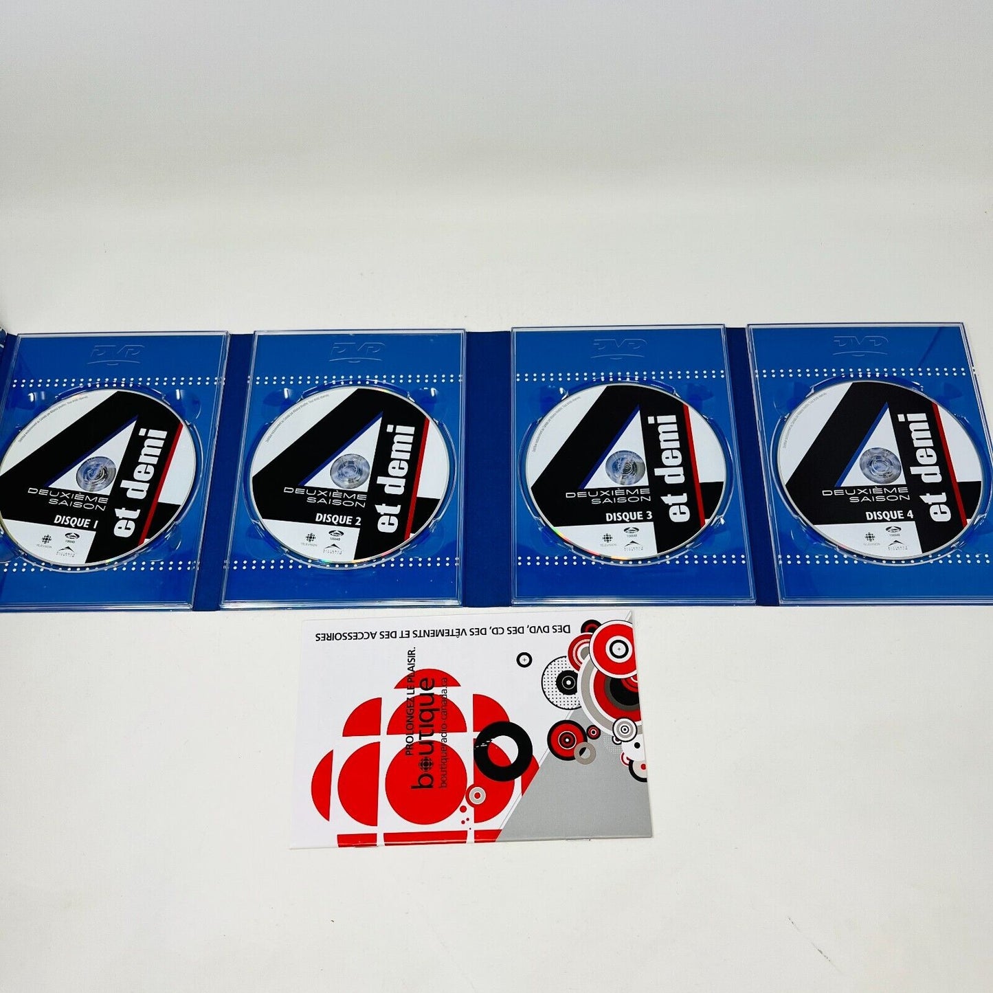 4 et Demi Saison #2 DVD Testé Série Radio Canada Télévision TV Isabelle Brossard
