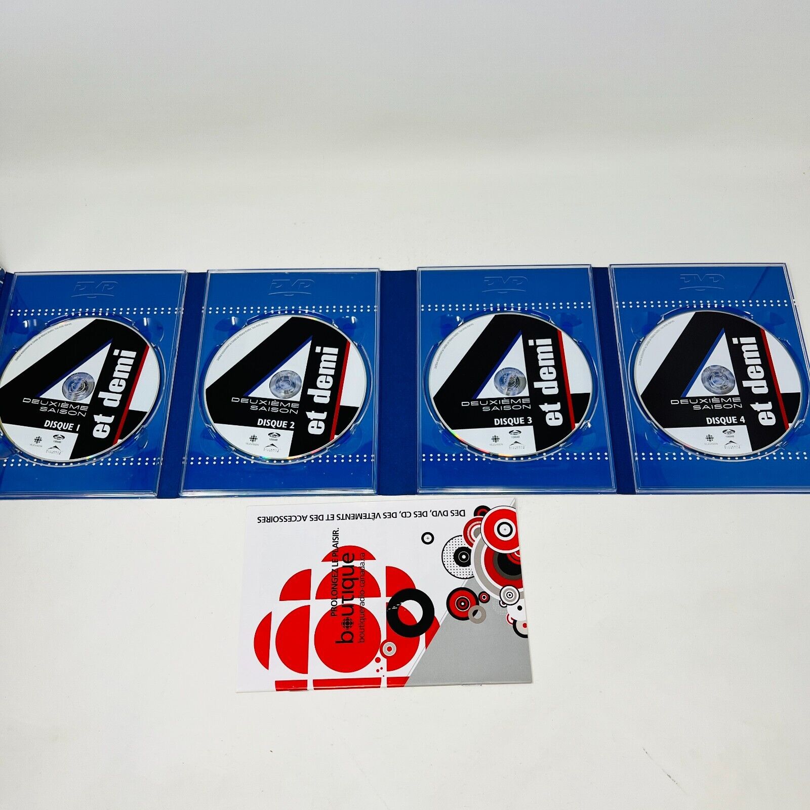 4 et Demi Saison #2 DVD Testé Série Radio Canada Télévision TV Isabelle Brossard