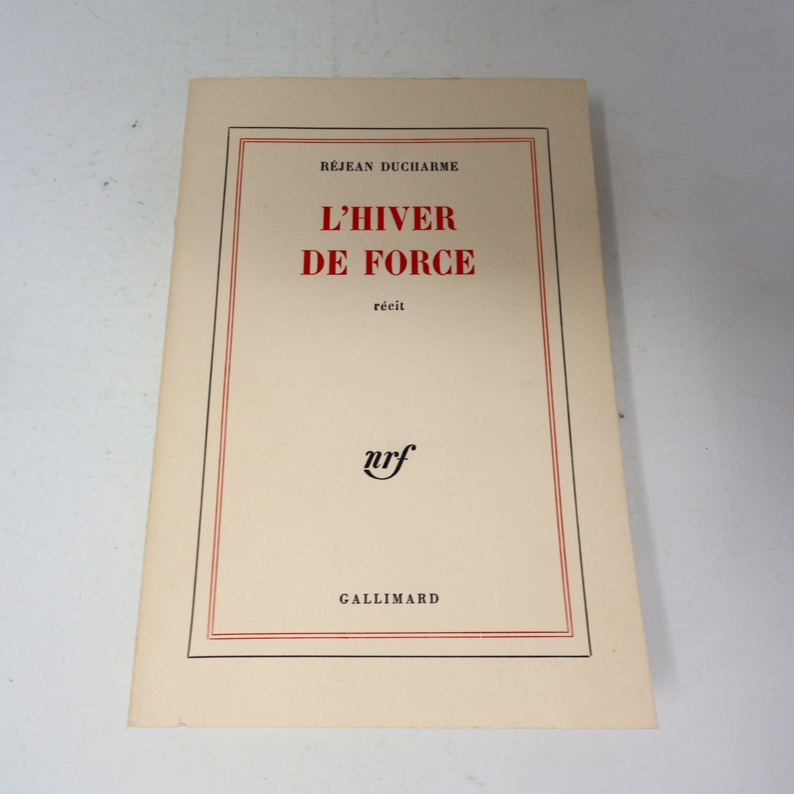 Réjean Ducharme Lot 5 Livres L'Hiver de Force/Dévadé/Nez qui Voque/Va Savoir PB