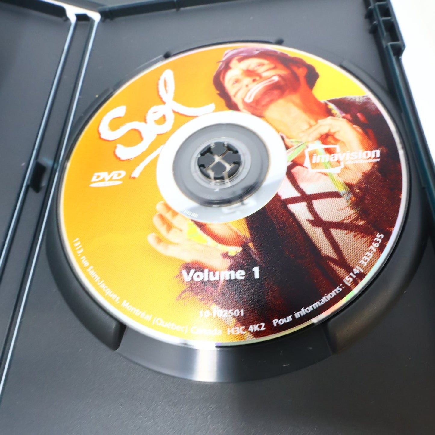Sol DVD 4 Spectacles Marc Favreau Box Set NTSC 2000s Region 1 Français Comédie