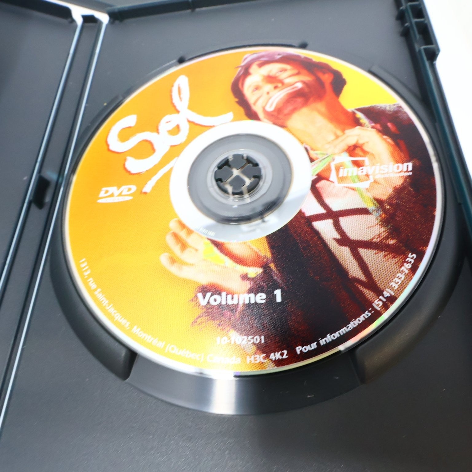 Sol DVD 4 Spectacles Marc Favreau Box Set NTSC 2000s Region 1 Français Comédie