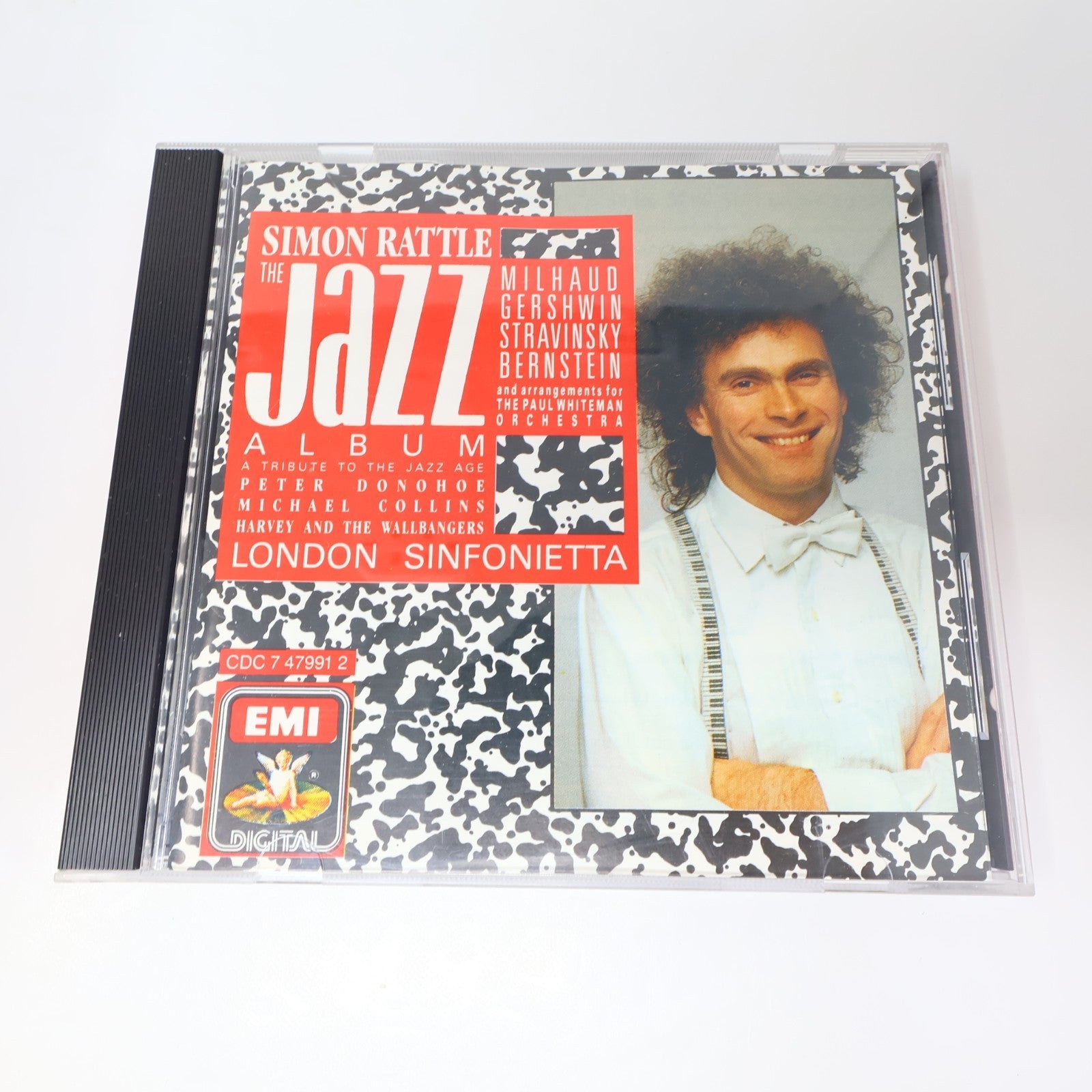Simon Rattle The Jazz Album CD Milhaud/Gershwin/Stravinsky/Bernstein Donohoe