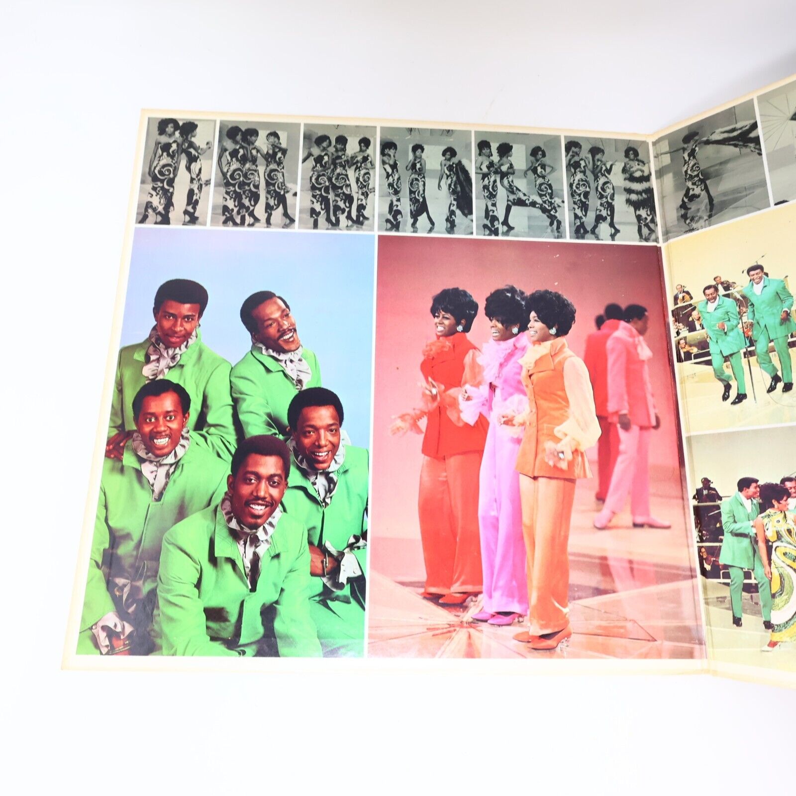 The Original Soundtrack From TCB Diana Ross Supremes Temptations LP Record 1968