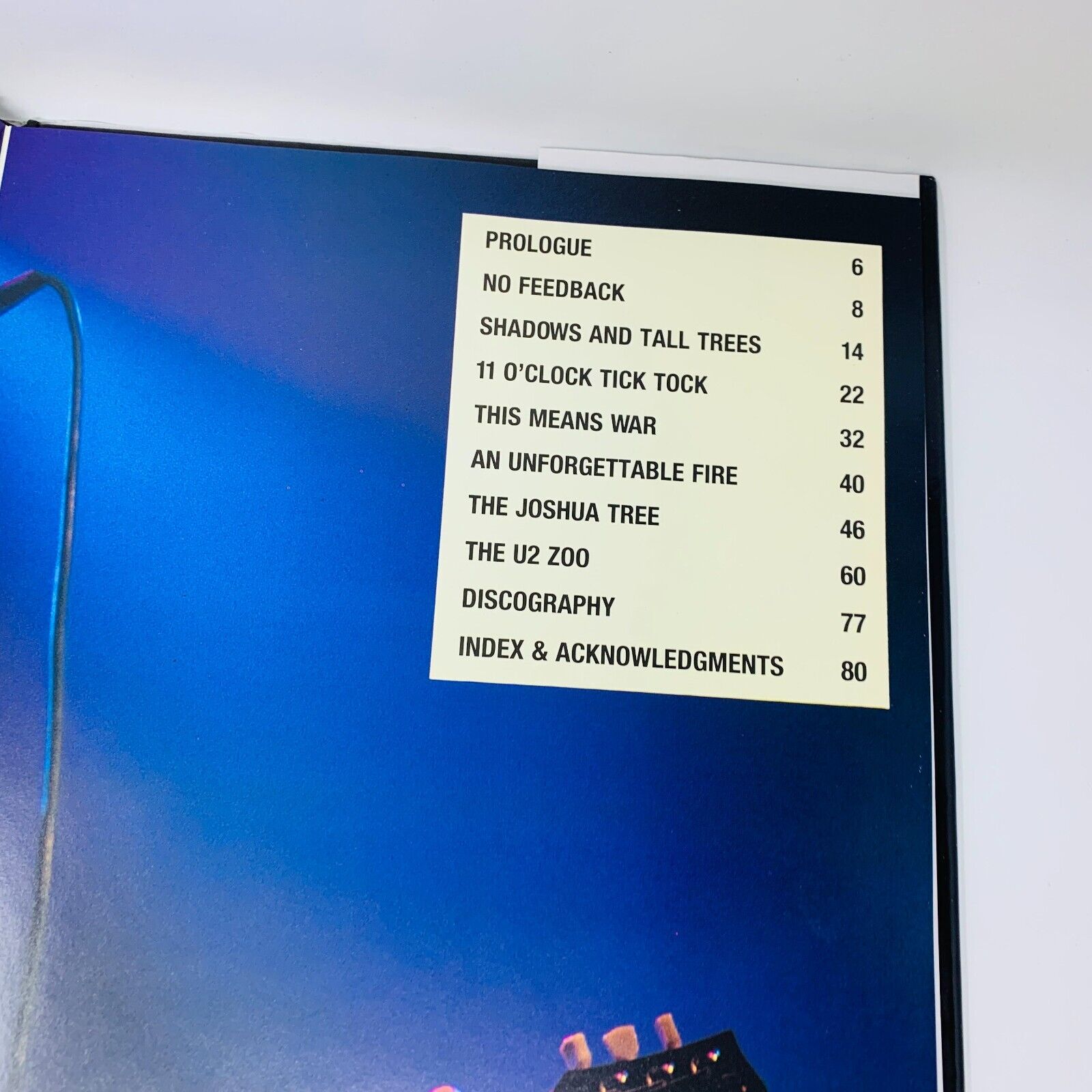 1993 U2 Bison Books Hardcover DJ Jackie Shirley Band Group Show Pictures Story