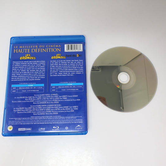 Les Bronzés #1-2 Font du Ski Blu-Ray Blanc/Balasko/Clavier/LHermitte Français
