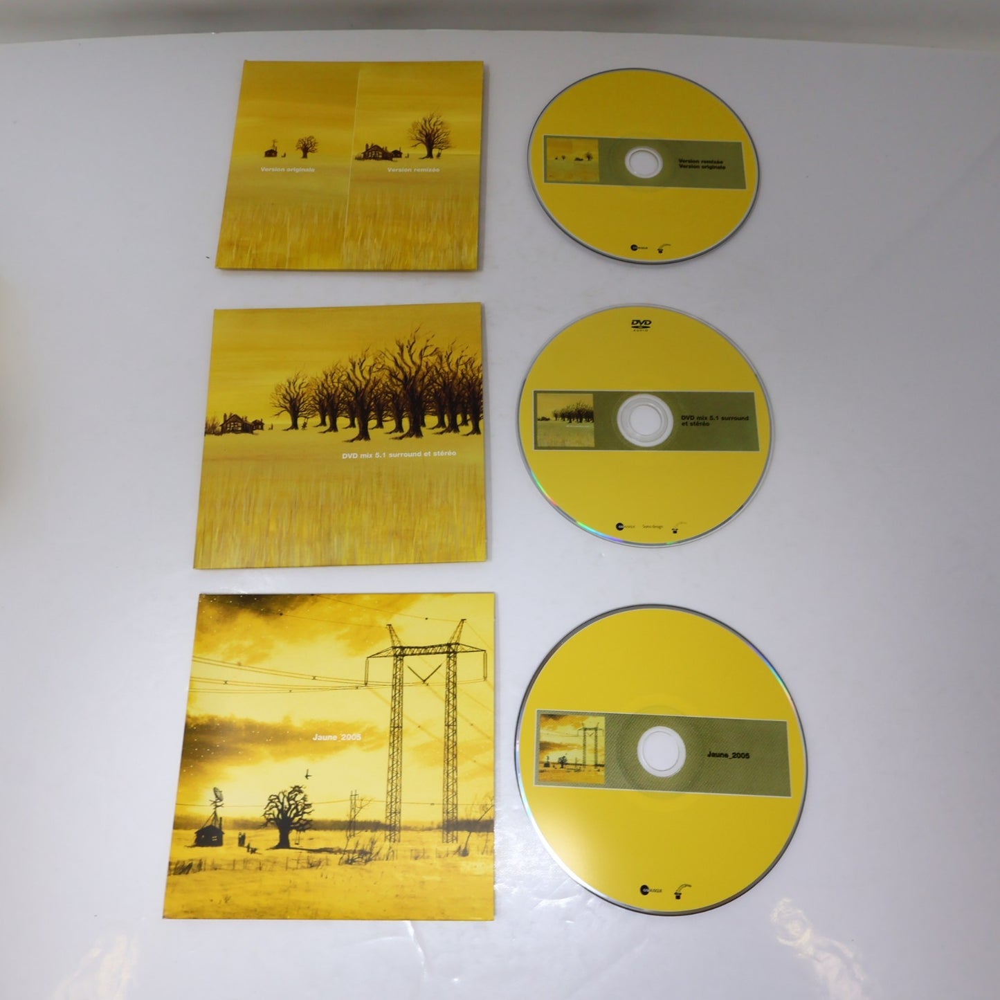 Jean-Pierre Ferland Lot 6 CD Jaune/Écoute pas ça/Bleu Blanc Blues/Live/Bijoux