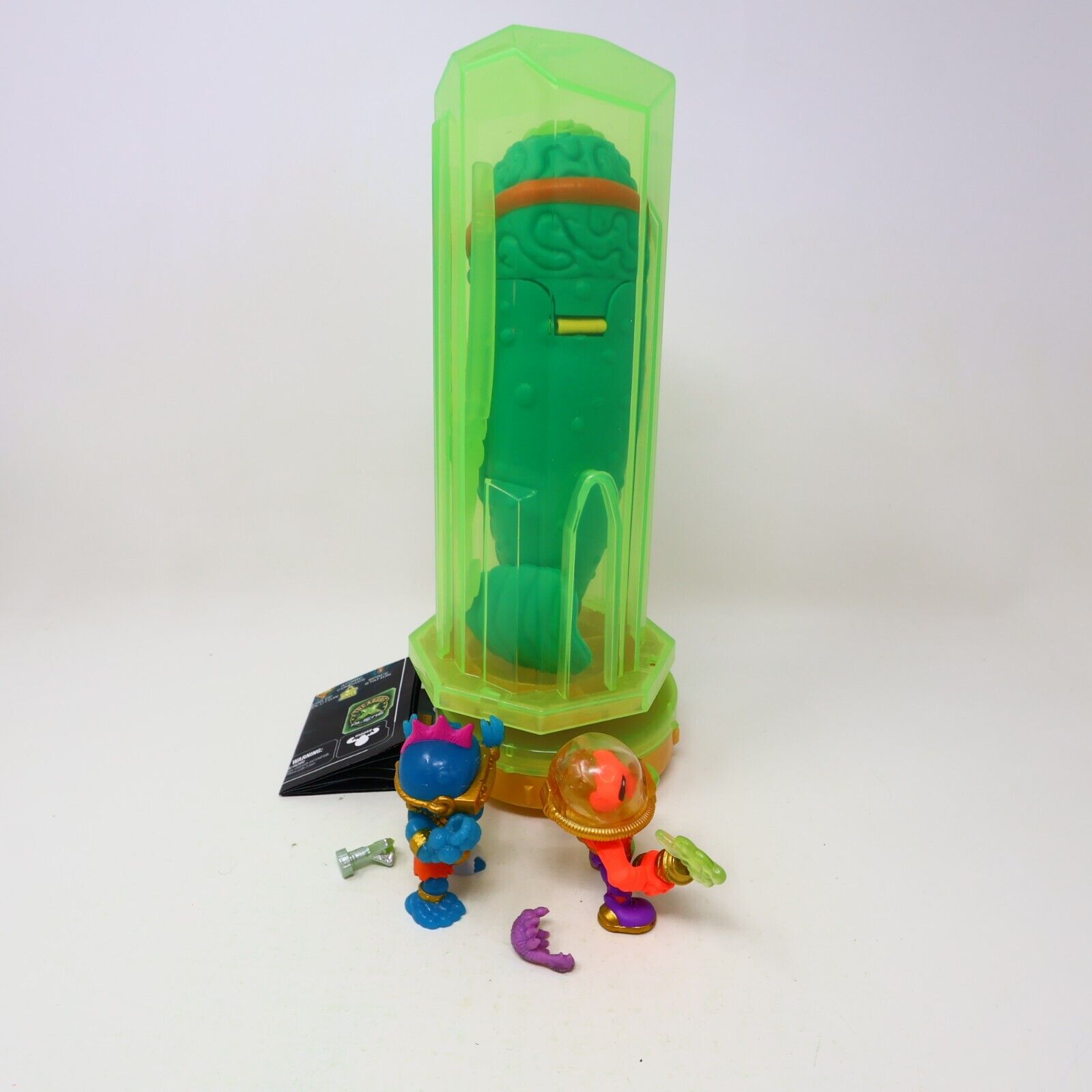 Lot 3 Treasure X Figures Gizmuck Alien Stink Dome Critter Moose Toy Collectible