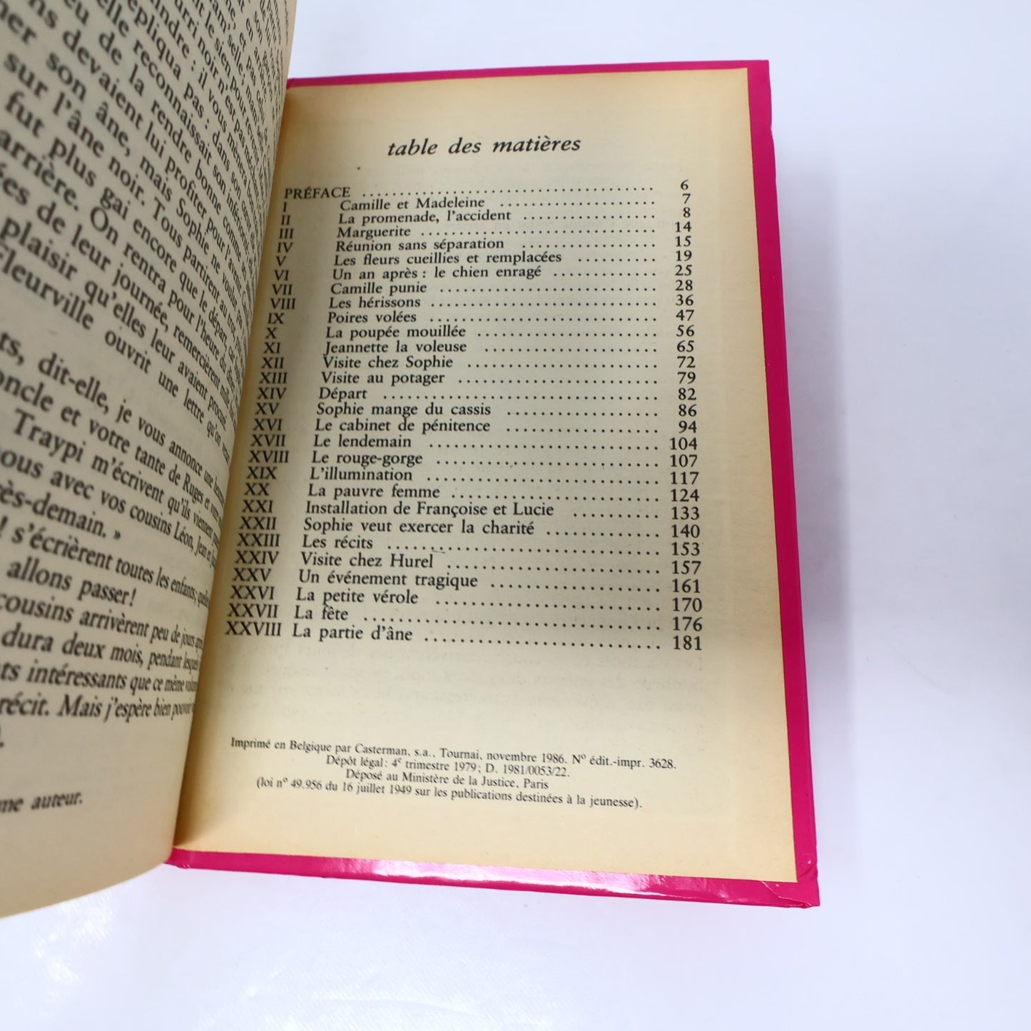 Comtesse de Ségur Lot 8 Livres Casterman Deux Nigauds/Petites Filles Modèles HC
