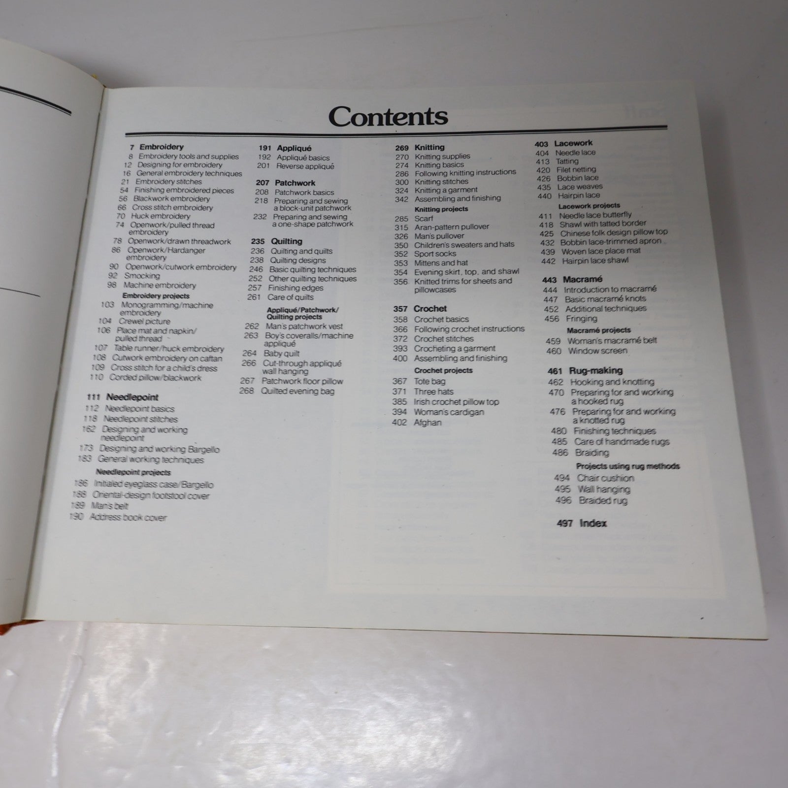 Complete Guide to Needlework Reader's Digest 1979 HC Sewing Leasure 5th Print
