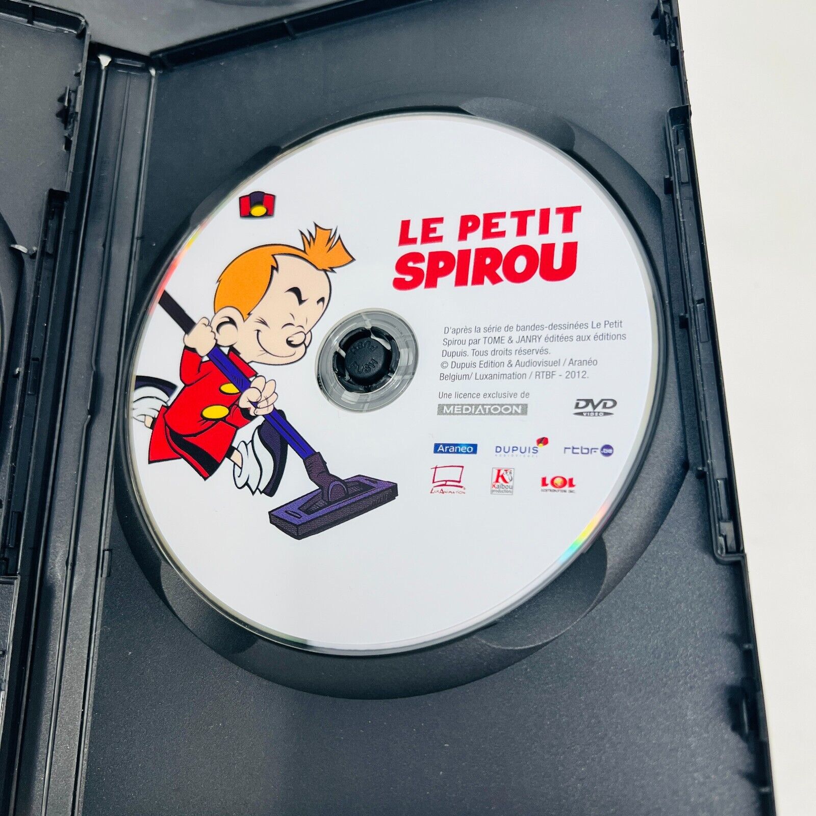 2012 Le Petit Spirou Coffret DVD Testé 24 Épisodes en Français Enfants Région 1