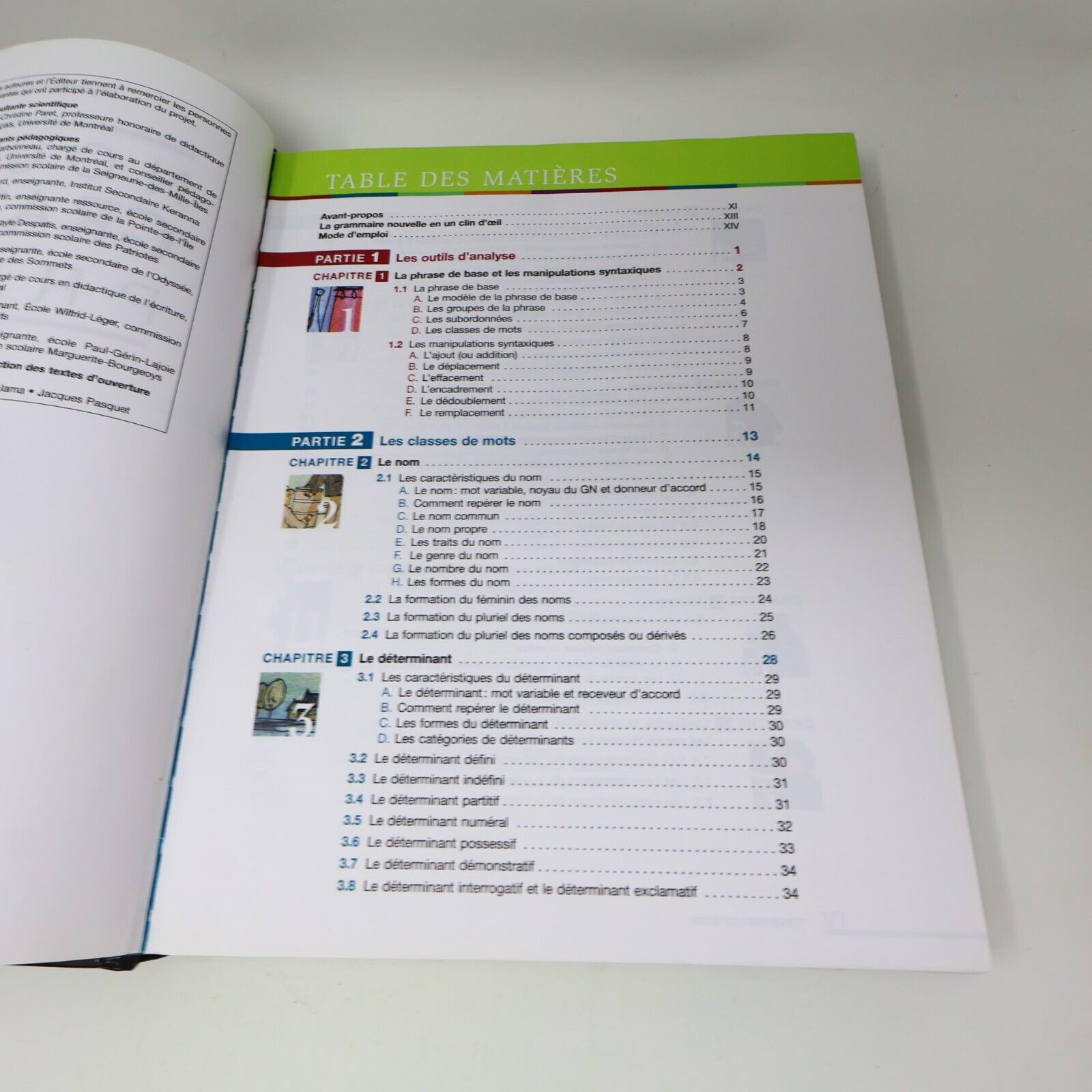 2007 Nouvelle Grammaire Pratique Myriam Laporte Ginette Rochon CEC Français HC