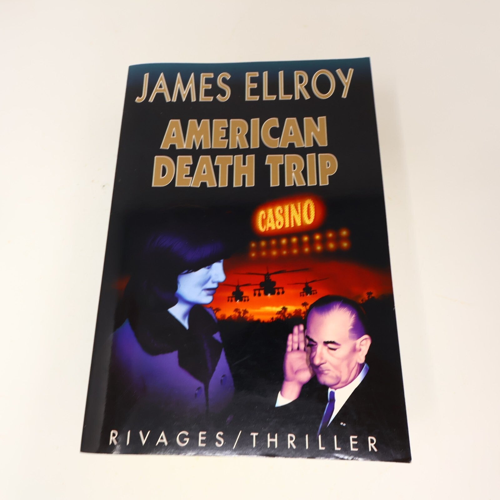 James Ellroy Lot 2 Livres American Death Trip/Underwold Usa Français French PB
