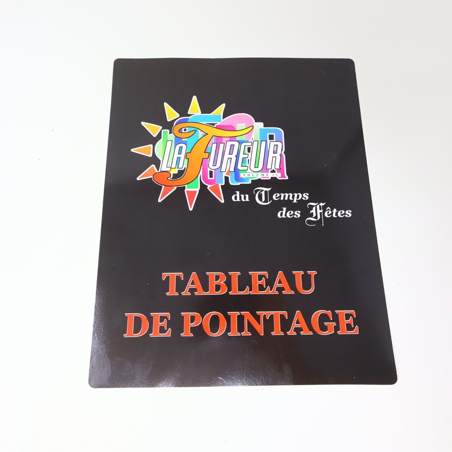 La Fureur Volume 2 & Temps des Fêtes Lot de 2 Jeux Société CD Véronique Cloutier